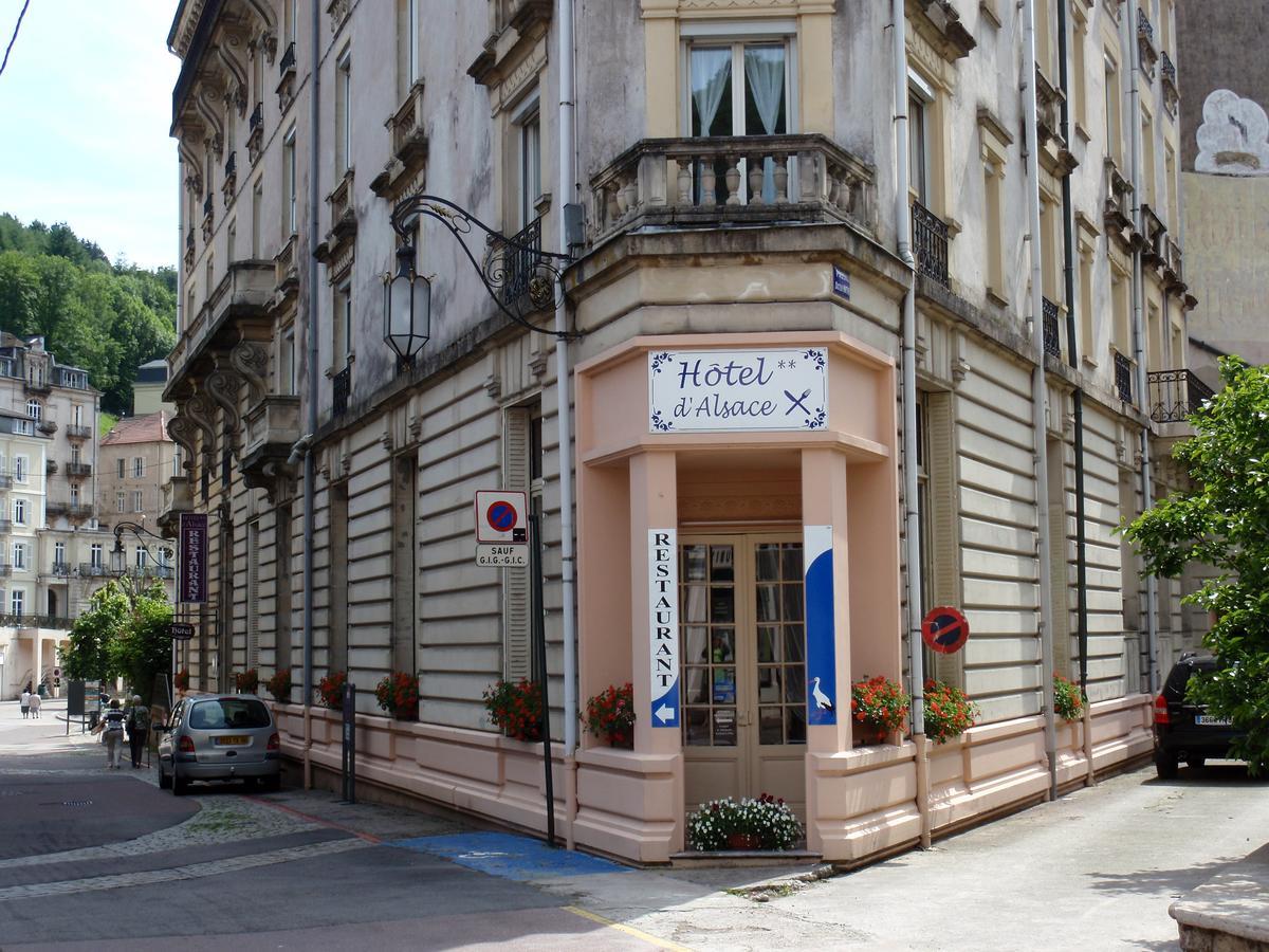 Hotel Restaurant D'Alsace Plombières-les-Bains Dış mekan fotoğraf